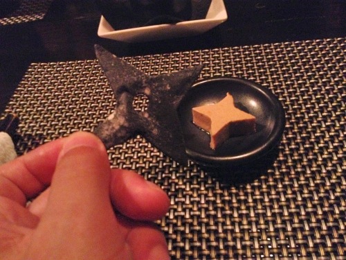 ニンジャアカサカ手裏剣のお通し