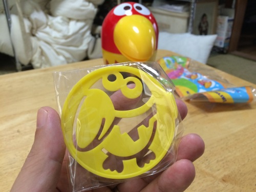 キョロちゃんふりかけプレート