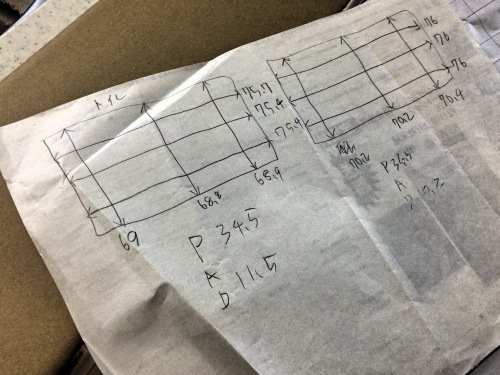 インプラス注文前のサイズ計測