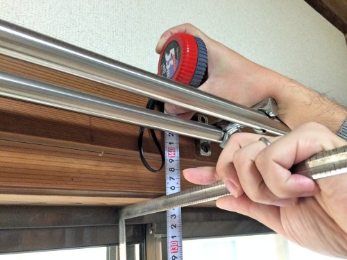 インプラス注文前に窓の高さと幅を計測