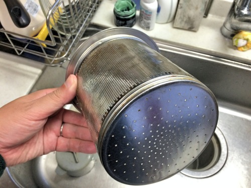 生ゴミかごの底