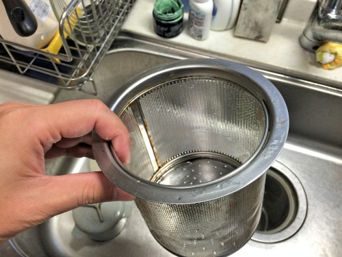 きれいになった生ゴミ入れ