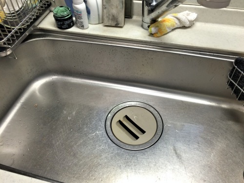 綺麗になった流し台