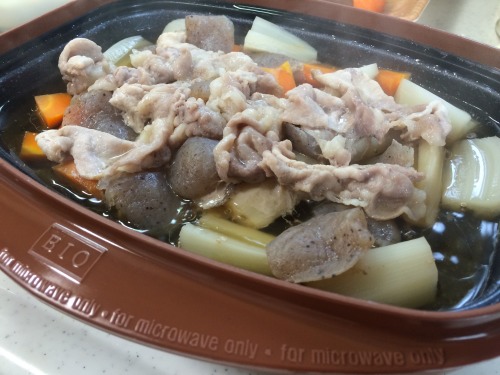 ２０分で煮物ができたところ