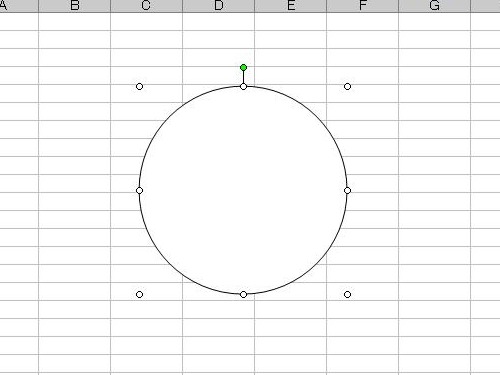Excelで正円を描く方法