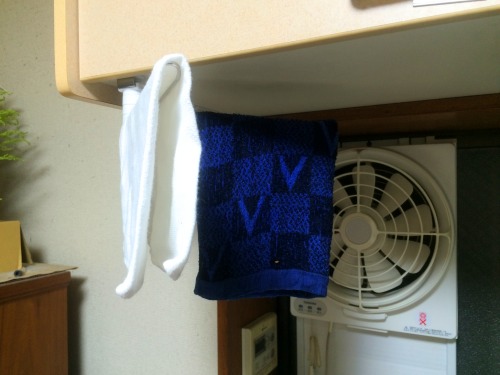 ふきんの後ろにダスターが隠れるのがいい