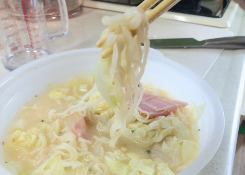 麺もちょうど良い硬さに