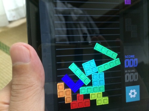 スマホゲームブツリブロックスは不安定なところが面白い