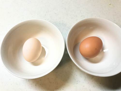 長崎県松浦市のふるさと納税『旬のお野菜＋産みたて濃厚玉子』の玉子とスーパーの玉子を比べてみた