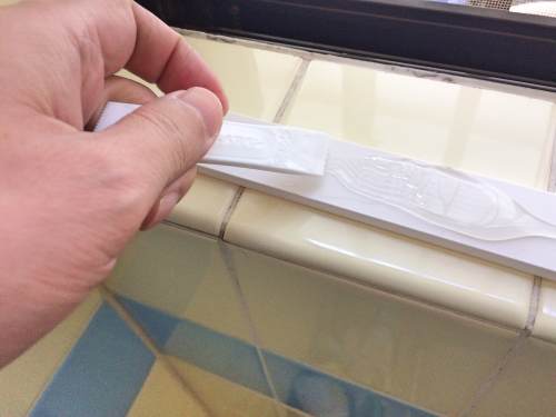 スーパーXをまんべんなく下のレールに塗る