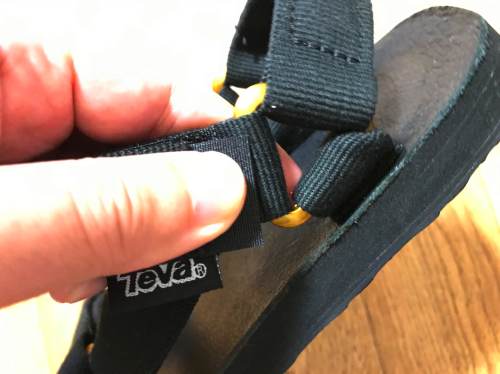 Tevaの造りはしっかりしている