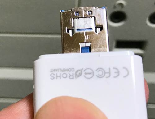 USBの挿し口