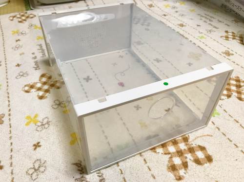 靴収納ケースが完成