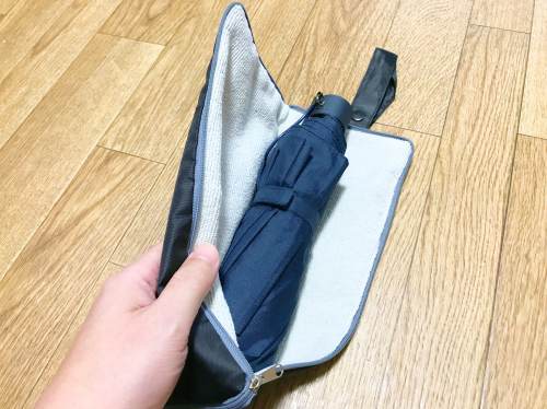 吸水性に優れた傘袋