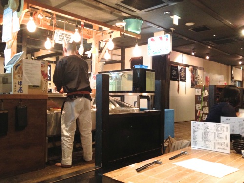 いか天国の店内風景